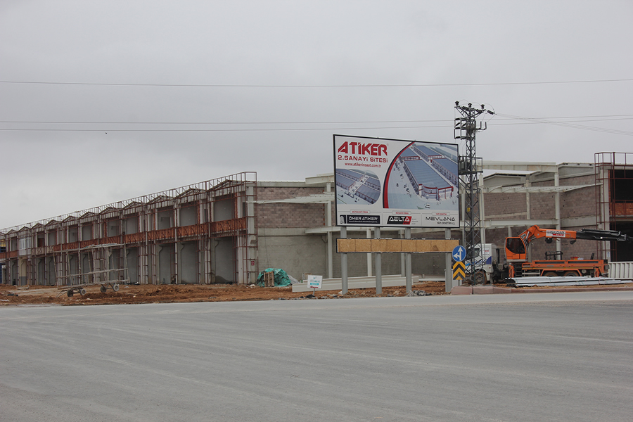 Atiker 2. Sanayi Sitesi %70 oranında tamamlandı